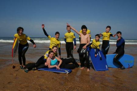 les landes avec l école (2G) en 2006